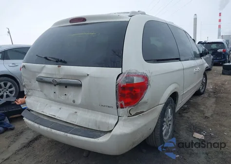 2002 Chrysler Town & Country Limited from USA, damaged, VIN 2C8GP64L62R682990